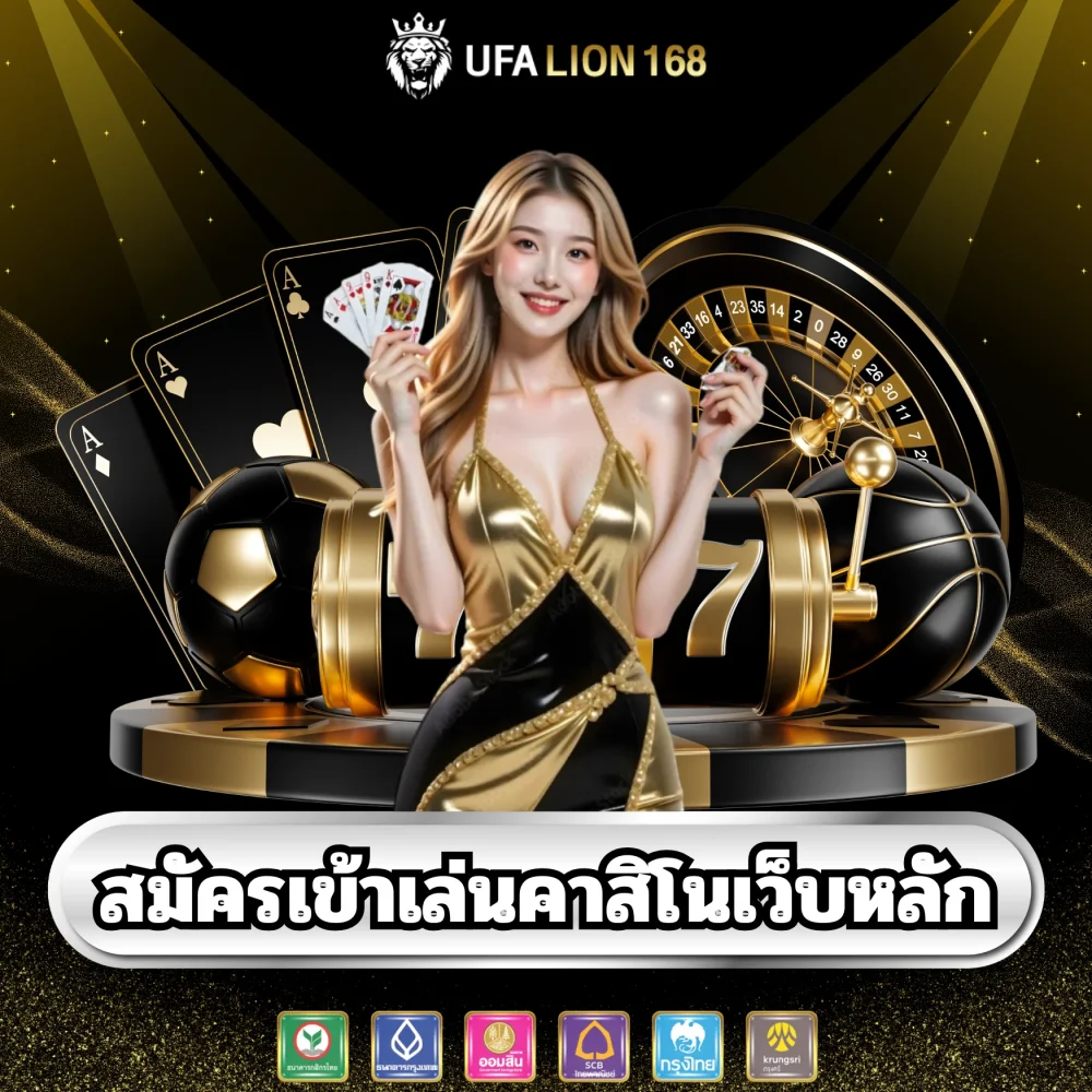 สมัครเข้าเล่นคาสิโนเว็บหลัก ufalion168