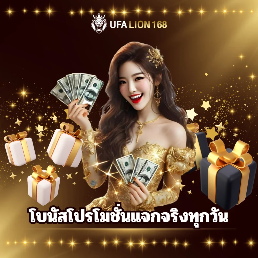 ufalion168 โบนัสโปรโมชั่นแจกจริงทุกวัน